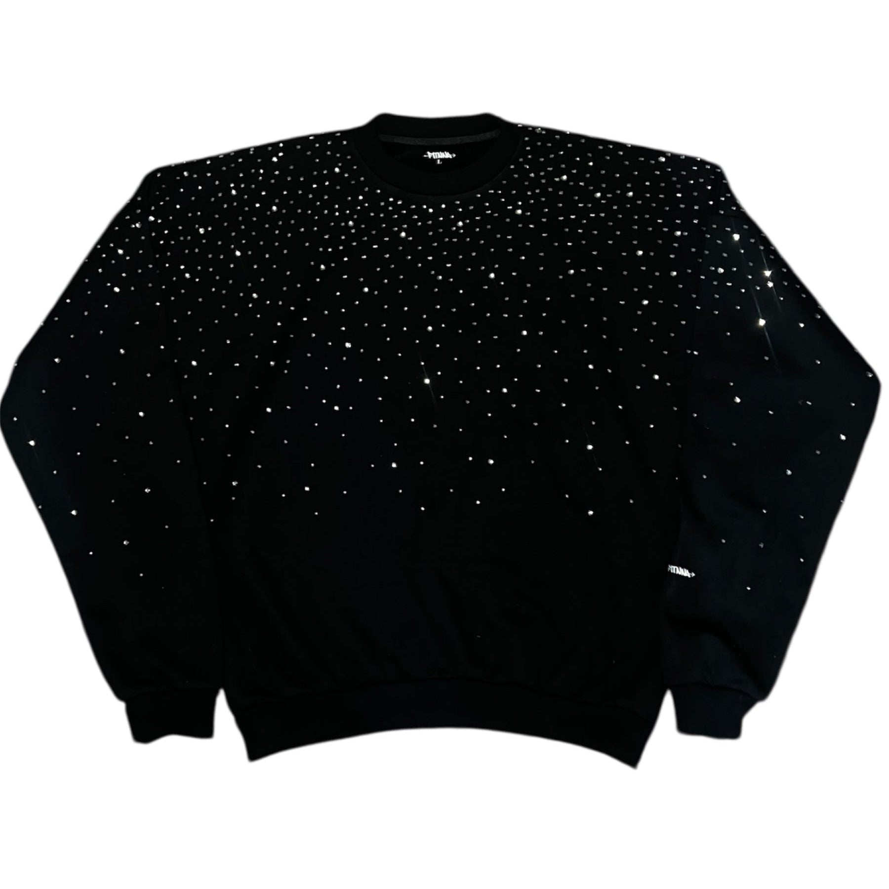 Fitnna Rhinestone Galaxy Sweat-shirt